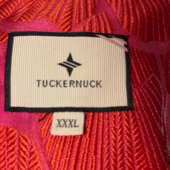 Tuckernuck Red and Pink Patterned Fabric - Picture 7 of 11